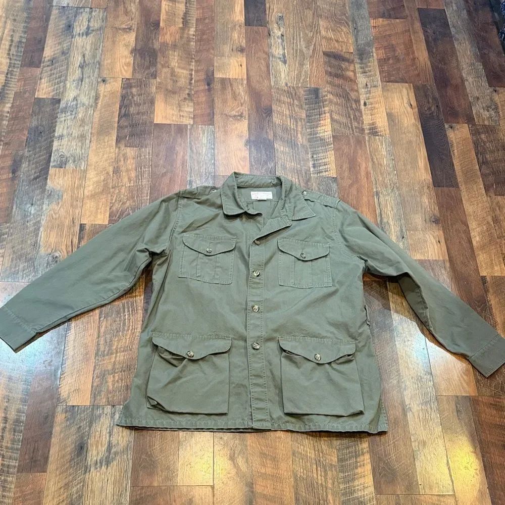 Filson Olive Green Military Field Jacket 50 (BK7)